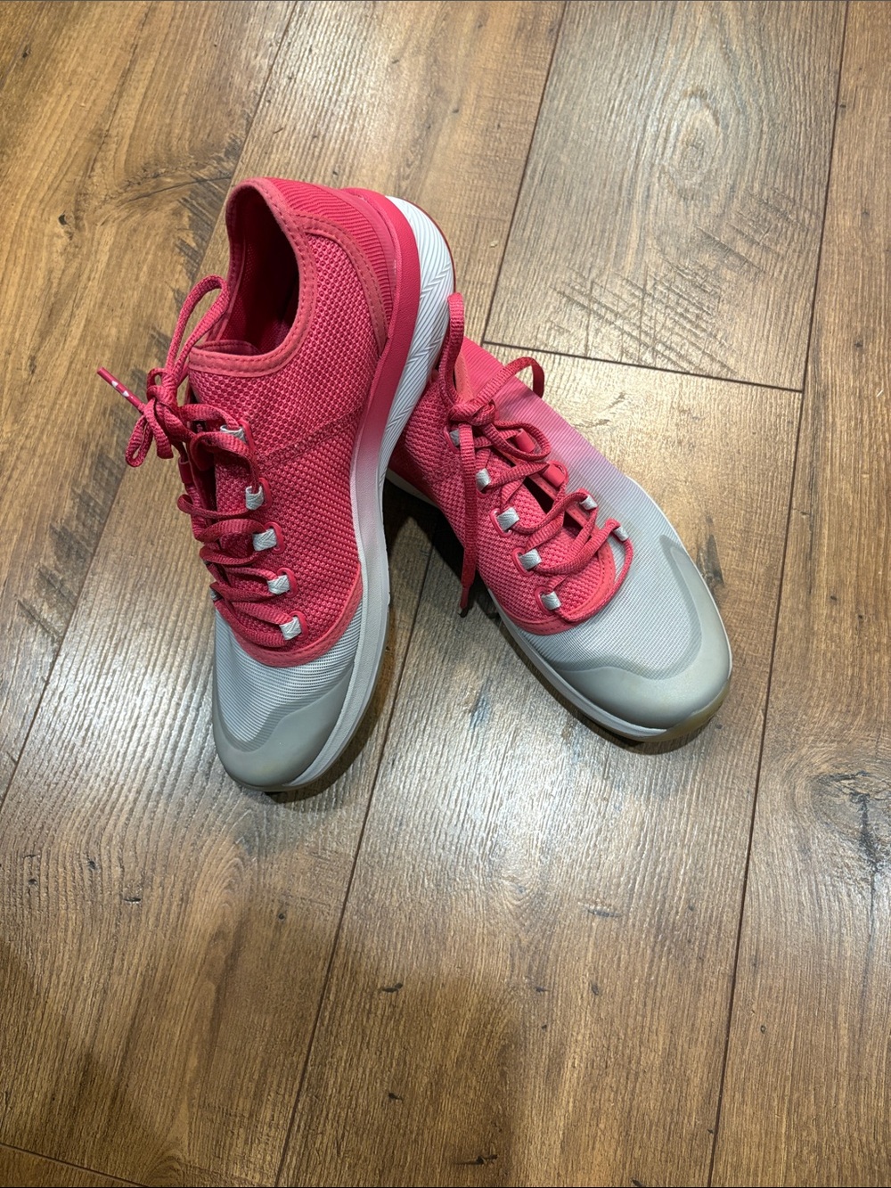 Under Armour Women's Coral/Pink Mesh Training Sneakers brand new